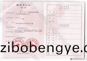 企(qi)業(ye)稅務(wu)登(deng)記證