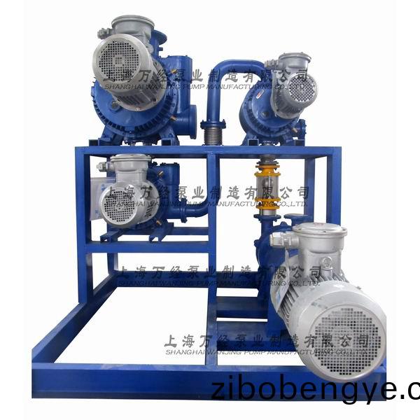 JZJ2B600+300+150+2BV6131型(xing)水環儸(luo)茨真(zhen)空泵機組
